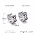 2017 Good Quality Stainless Steel Hoop Piercing Earring Jewelry